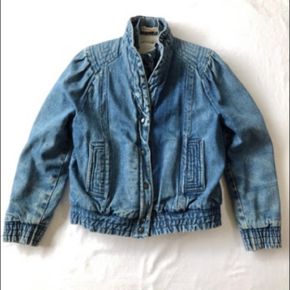 Brand new Vintage denim jacket with Sherpa.